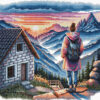 AVA Stitch P112 Sunrise at the mountains