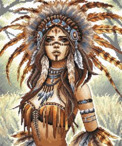 AVA Stitch P046 The Crowned Warrior