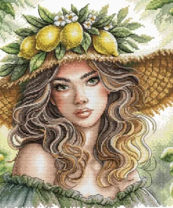 AVA Stitch P043 The Girl of the Lemons