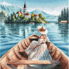 AVA Stitch P115 The Lady of Lake Bled