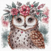 AVA Stitch P028 The Owl and his Natural Headband