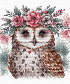 AVA Stitch P028 The Owl and his Natural Headband
