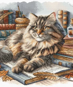 AVA Stitch P089 The Wise Cat