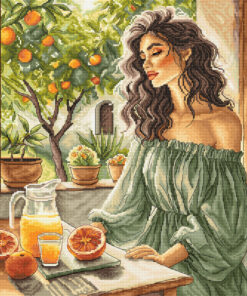 AVA Stitch P191 Window to the Garden