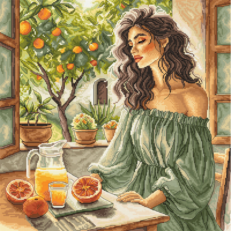 AVA Stitch P191 Window to the Garden