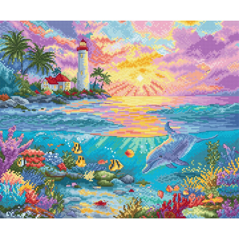 Leti Stitch LI 59-00 Dolphin's Paradise