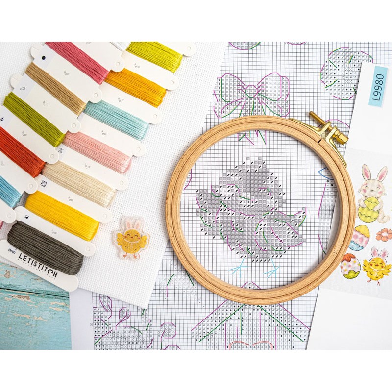 Leti Stitch L9980 Easter Sampler - Afbeelding 4