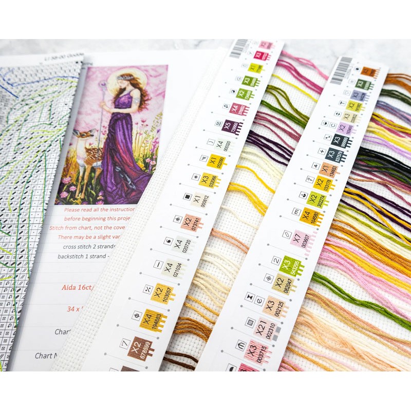 Leti Stitch LI 58-00 Goddess of the Spring - Afbeelding 2