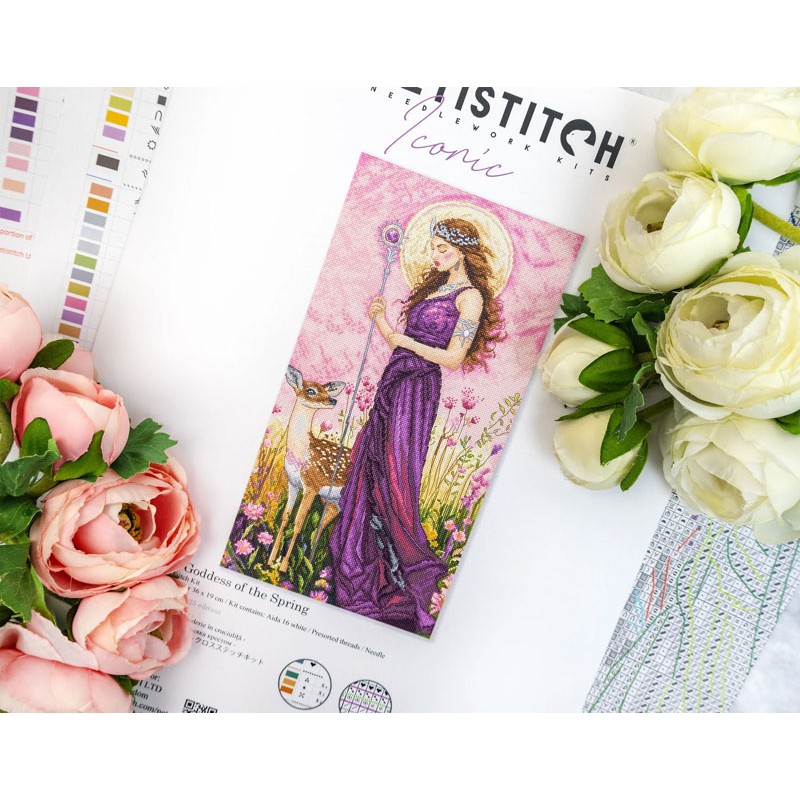 Leti Stitch LI 58-00 Goddess of the Spring - Afbeelding 3