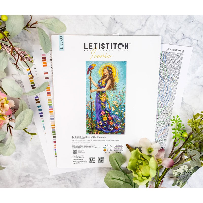 Leti Stitch LI 56-00 Goddess of the Summer - Afbeelding 2