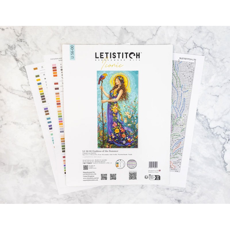Leti Stitch LI 56-00 Goddess of the Summer - Afbeelding 4