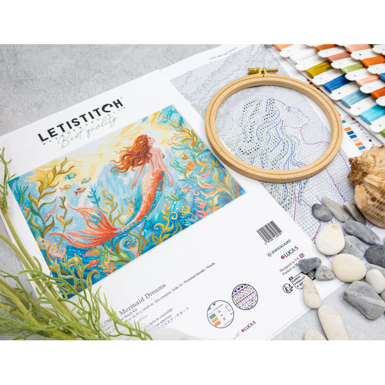 Leti Stitch L9981 Mermaid Dreams - Afbeelding 4