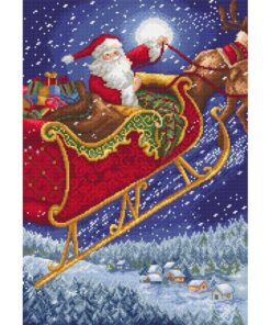 Leti Stitch LI 60-00 Santa Sleigh