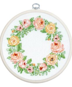 Luca-S BC111 The Elegance of Roses inclusief borduurring