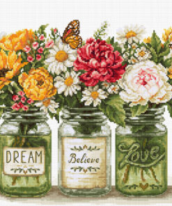 Luca-S BA7064 Dream Before Love Evenweave
